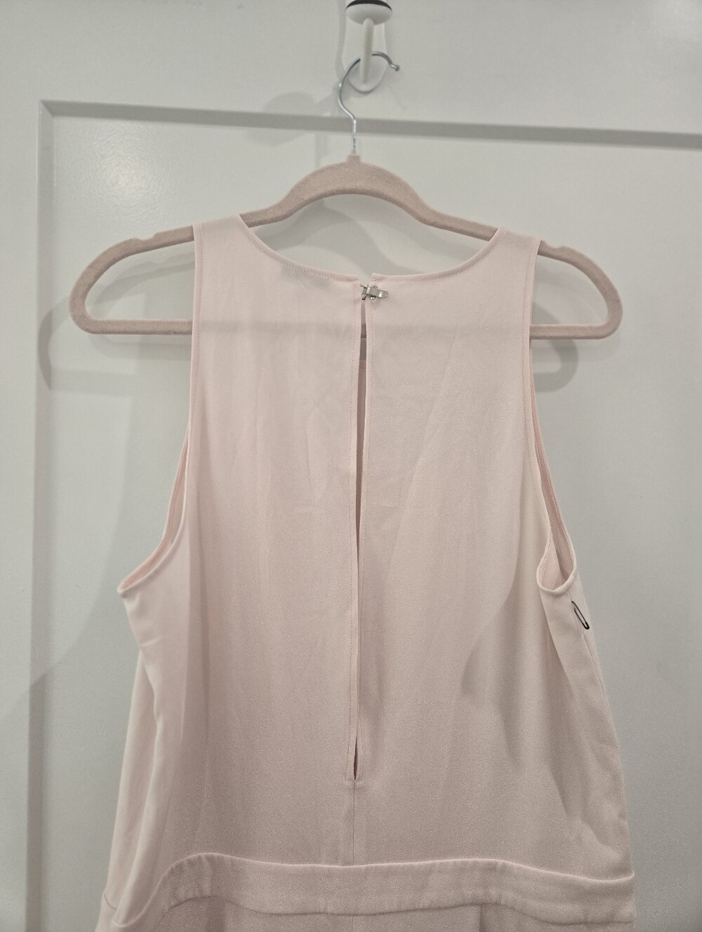 Babaton Branson Sleeveless Blush Pink Jumpsuit - Clean Minimal Design - Picture 11 of 16